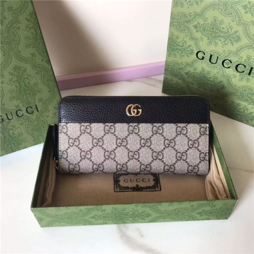 High Quality Luxury Gucci GG Marmont Zip Around Wallet (Varied Colors) product detail