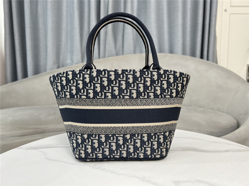High Quality Luxury Dior Book Tote Vegetable Basket Shopping Bag – Style 25285 product detail