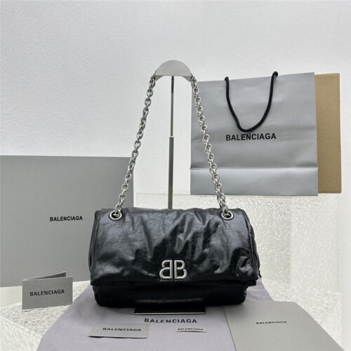 High Quality Luxury Balenciaga Le Monaco Small Chain Bag