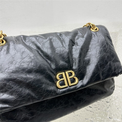 High Quality Luxury Balenciaga Le Monaco Medium Chain Bag product detail