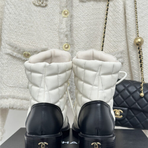 High Quality Luxury Chanel Rhombus Platform Boots product detail