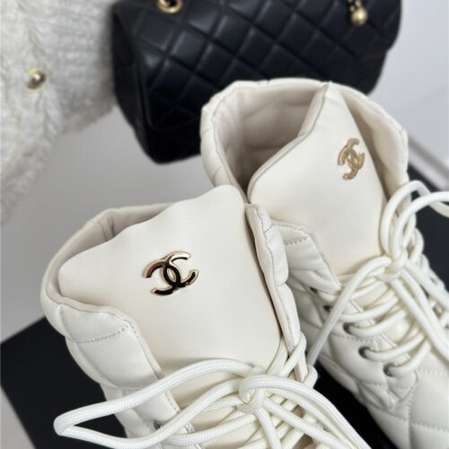 High Quality Luxury Chanel Rhombus Platform Boots product detail