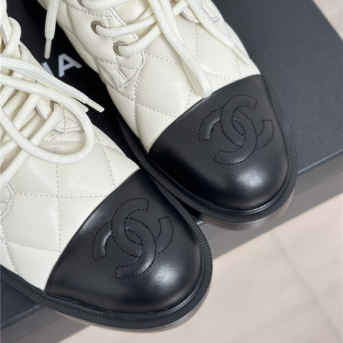 High Quality Luxury Chanel Rhombus Platform Boots product detail