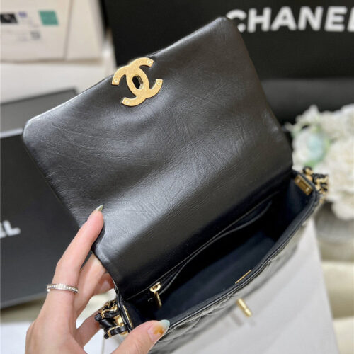 High Quality Luxury Chanel 19 Bag Small product detail