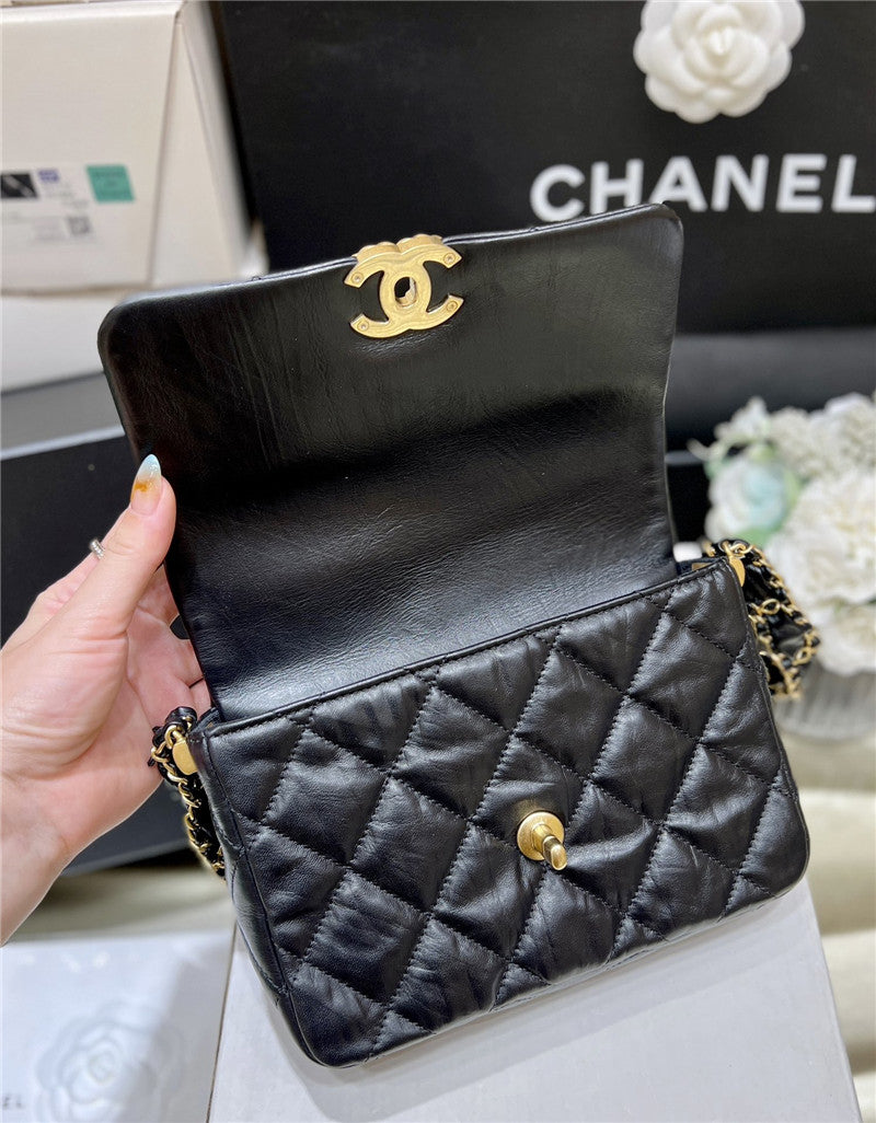 High Quality Luxury Chanel 19 Bag Small product detail