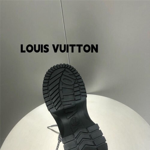 High Quality Luxury Louis Vuitton Ruby Flat Ranger Shoes – Style 51587 product detail