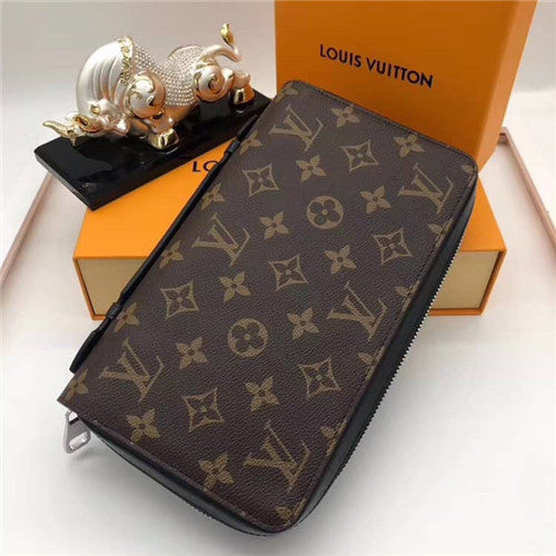 High Quality Luxury LV Zippy Monogram Wallet alternate view