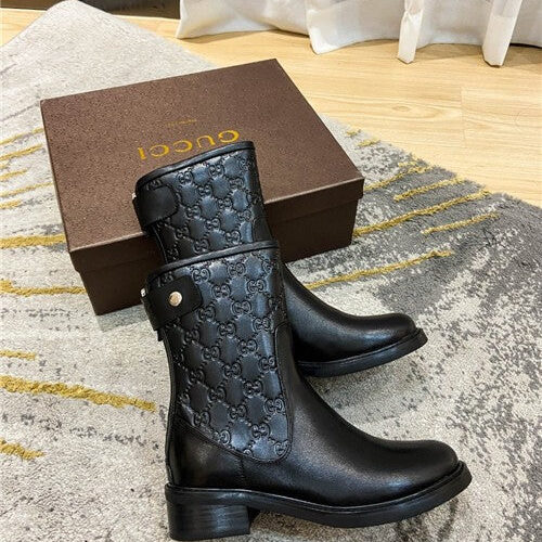 High Quality Luxury Gucci Booties Shoes