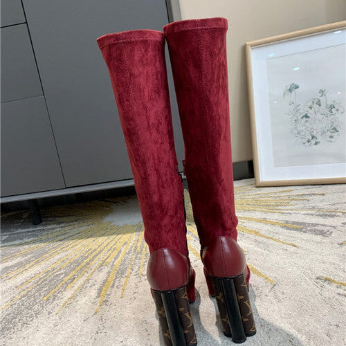 High Quality Luxury LV Long Boots Shoes alternate view