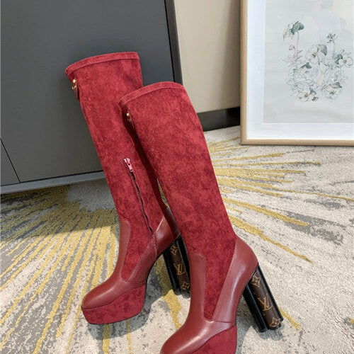 High Quality Luxury LV Long Boots Shoes