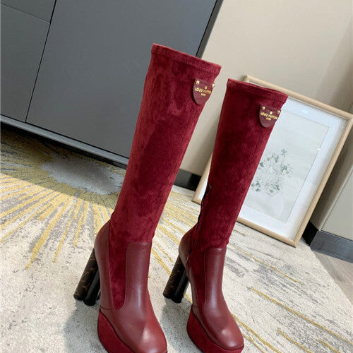 High Quality Luxury LV Long Boots Shoes product detail