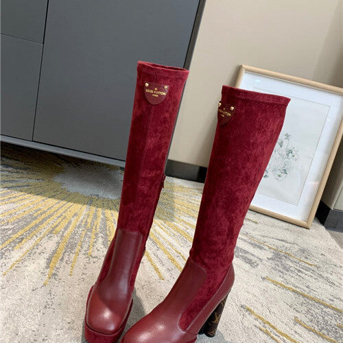 High Quality Luxury LV Long Boots Shoes product detail