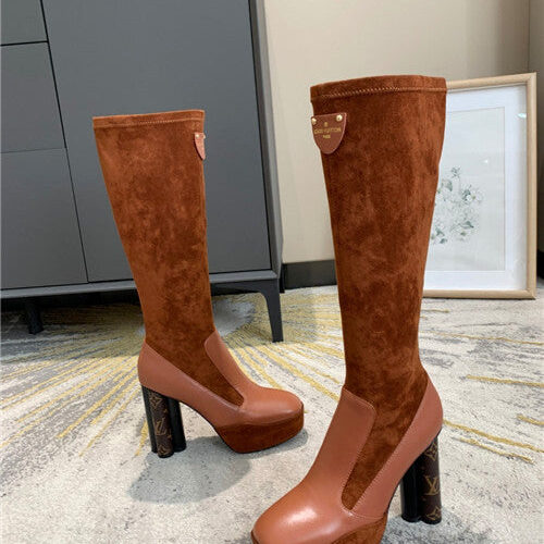 High Quality Luxury LV Long Boots Shoes – Style 43907 product detail