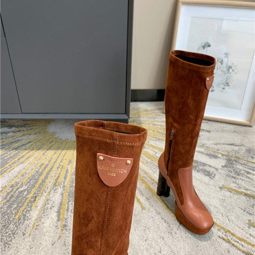 High Quality Luxury LV Long Boots Shoes – Style 43907 product detail