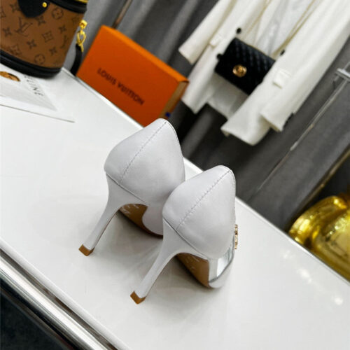 High Quality Luxury Louis Vuitton Metal Buckle High Heels – Style 69187 product detail