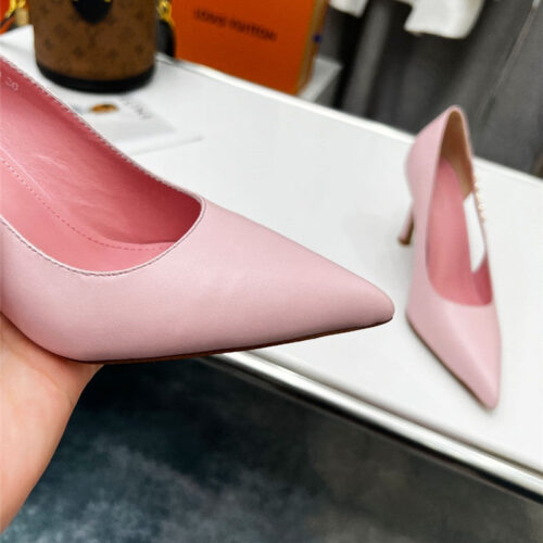High Quality Luxury Louis Vuitton Metal Buckle High Heels – Style 70883 product detail