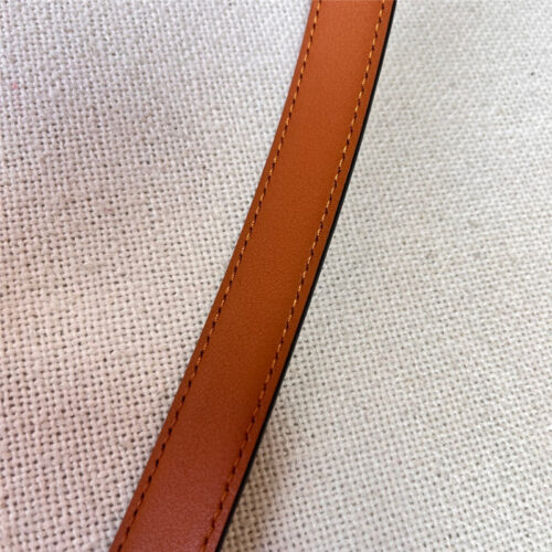High Quality Luxury YSL Leather Heart Pin Buckle Belt product detail