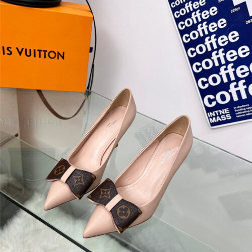 High Quality Luxury Louis Vuitton Bow High Heels product detail