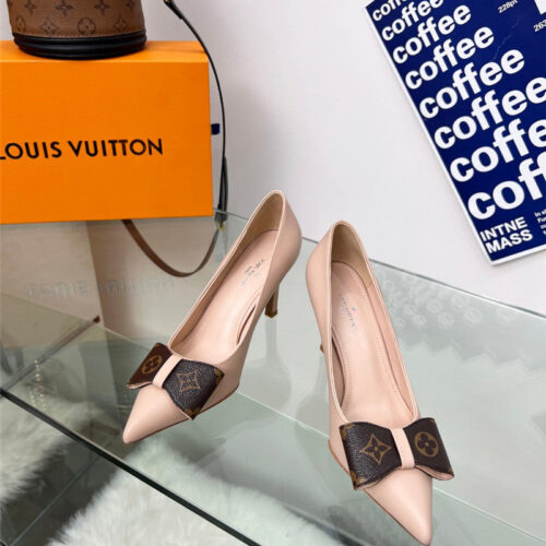 High Quality Luxury Louis Vuitton Bow High Heels product detail