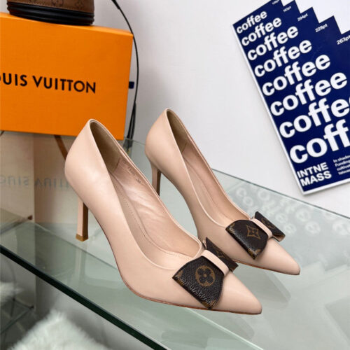 High Quality Luxury Louis Vuitton Bow High Heels product detail
