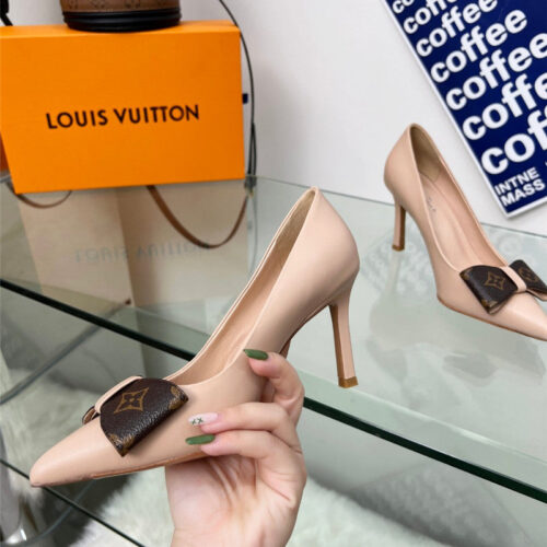 High Quality Luxury Louis Vuitton Bow High Heels product detail