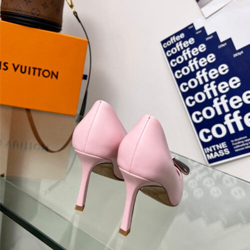 High Quality Luxury Louis Vuitton Bow High Heels – Style 23363 product detail