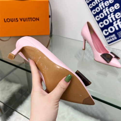 High Quality Luxury Louis Vuitton Bow High Heels – Style 23363 product detail