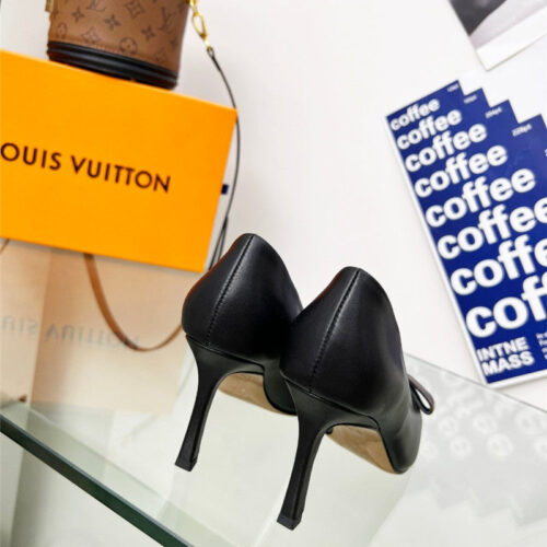 High Quality Luxury Louis Vuitton Bow High Heels – Style 05859 product detail