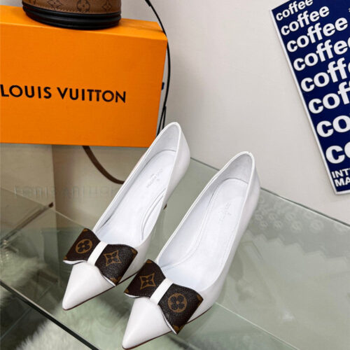 High Quality Luxury Louis Vuitton Bow High Heels – Style 64611 product detail