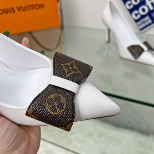 High Quality Luxury Louis Vuitton Bow High Heels – Style 64611 product detail