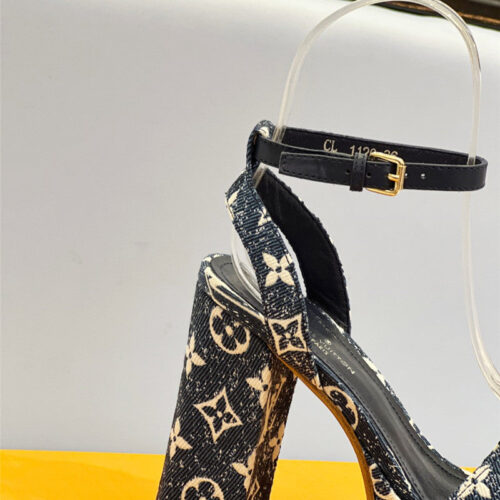 High Quality Luxury Louis Vuitton High Imitation Platform High Heel Sandals – Style 34243 product detail