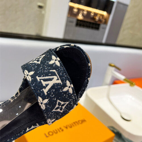 High Quality Luxury Louis Vuitton High Imitation Platform High Heel Sandals – Style 34243 product detail