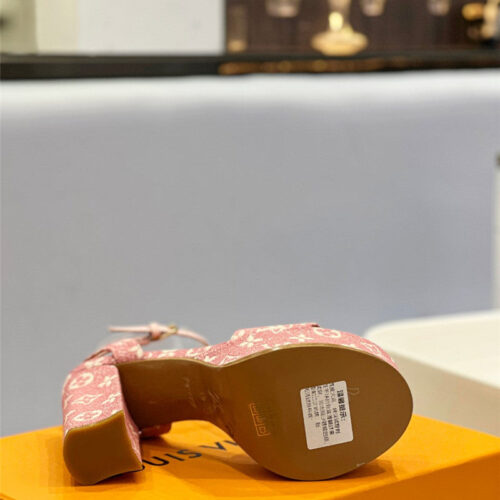 High Quality Luxury Louis Vuitton High Imitation Platform High Heel Sandals – Style 63619 product detail