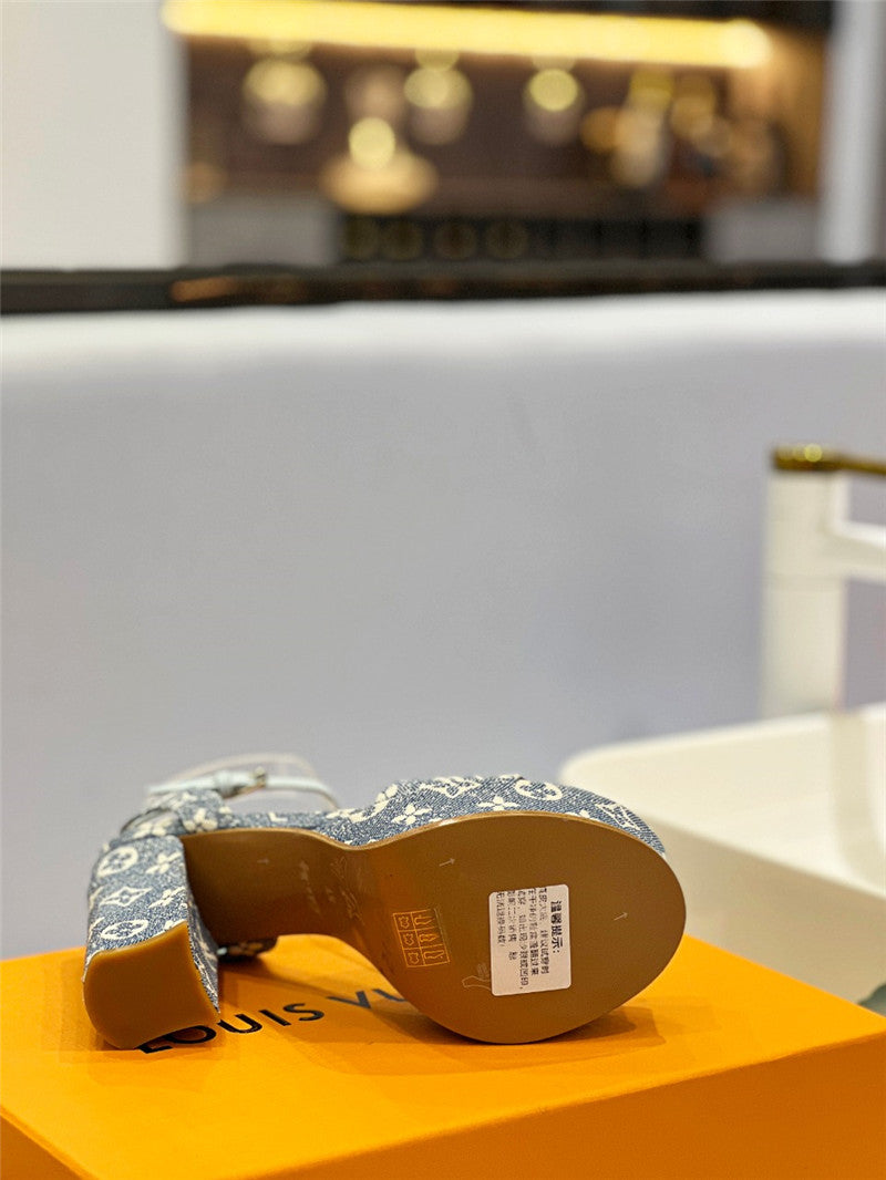 High Quality Luxury Louis Vuitton High Imitation Platform High Heel Sandals product detail