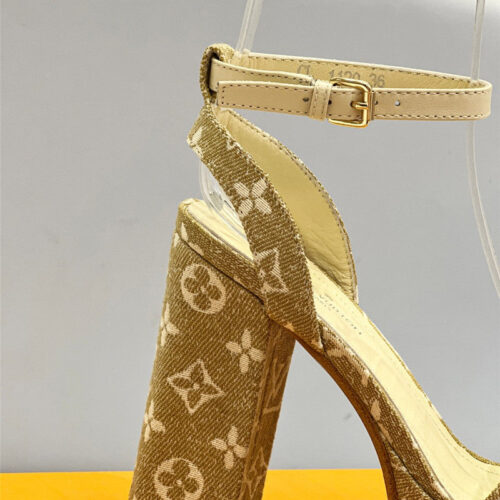 High Quality Luxury Louis Vuitton High Imitation Platform High Heel Sandals – Style 27459 product detail