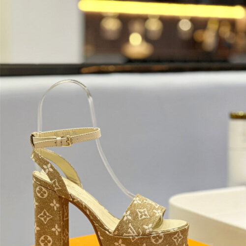 High Quality Luxury Louis Vuitton High Imitation Platform High Heel Sandals – Style 27459 product detail