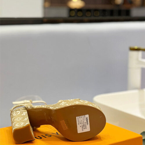 High Quality Luxury Louis Vuitton High Imitation Platform High Heel Sandals – Style 27459 product detail