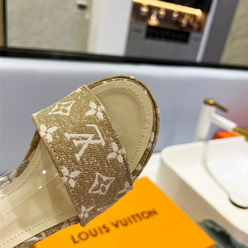 High Quality Luxury Louis Vuitton High Imitation Platform High Heel Sandals – Style 27459 product detail