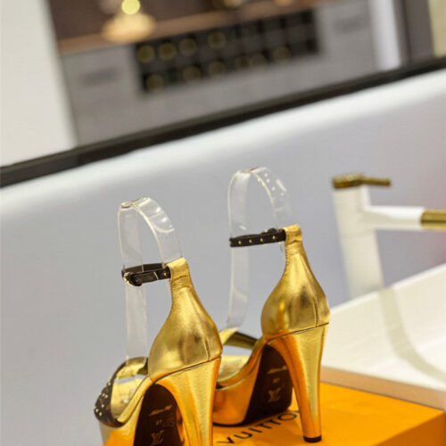 High Quality Luxury Louis Vuitton High Imitation Platform High Heel Sandals – Style 25763 product detail