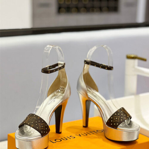 High Quality Luxury Louis Vuitton High Imitation Platform High Heel Sandals – Style 92995 product detail
