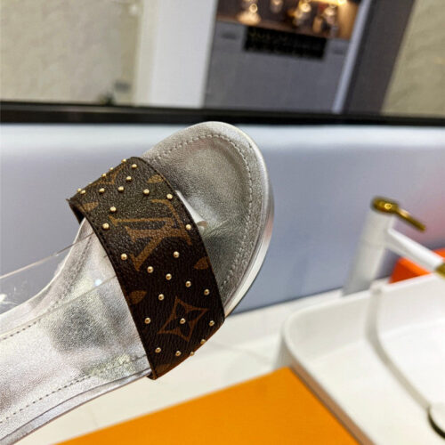 High Quality Luxury Louis Vuitton High Imitation Platform High Heel Sandals – Style 92995 product detail