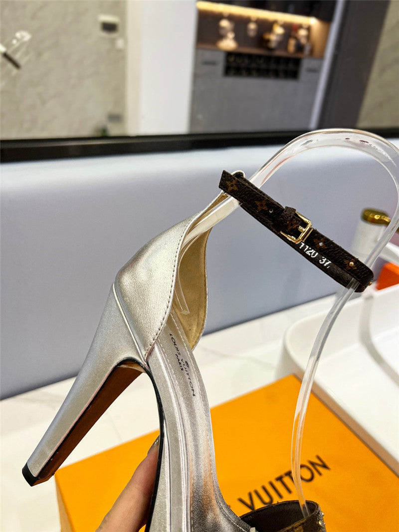 High Quality Luxury Louis Vuitton High Imitation Platform High Heel Sandals – Style 92995 product detail