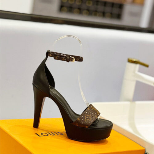 High Quality Luxury Louis Vuitton Platform High-Heeled Sandals – Style 67171 product detail