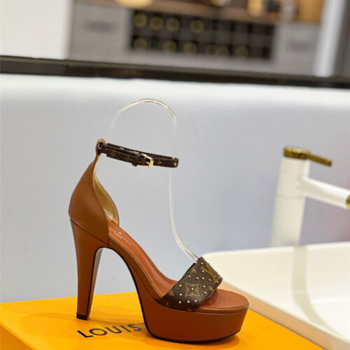 High Quality Luxury Louis Vuitton Platform High-Heeled Sandals product detail