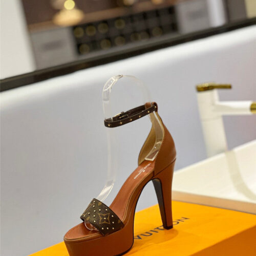 High Quality Luxury Louis Vuitton Platform High-Heeled Sandals product detail