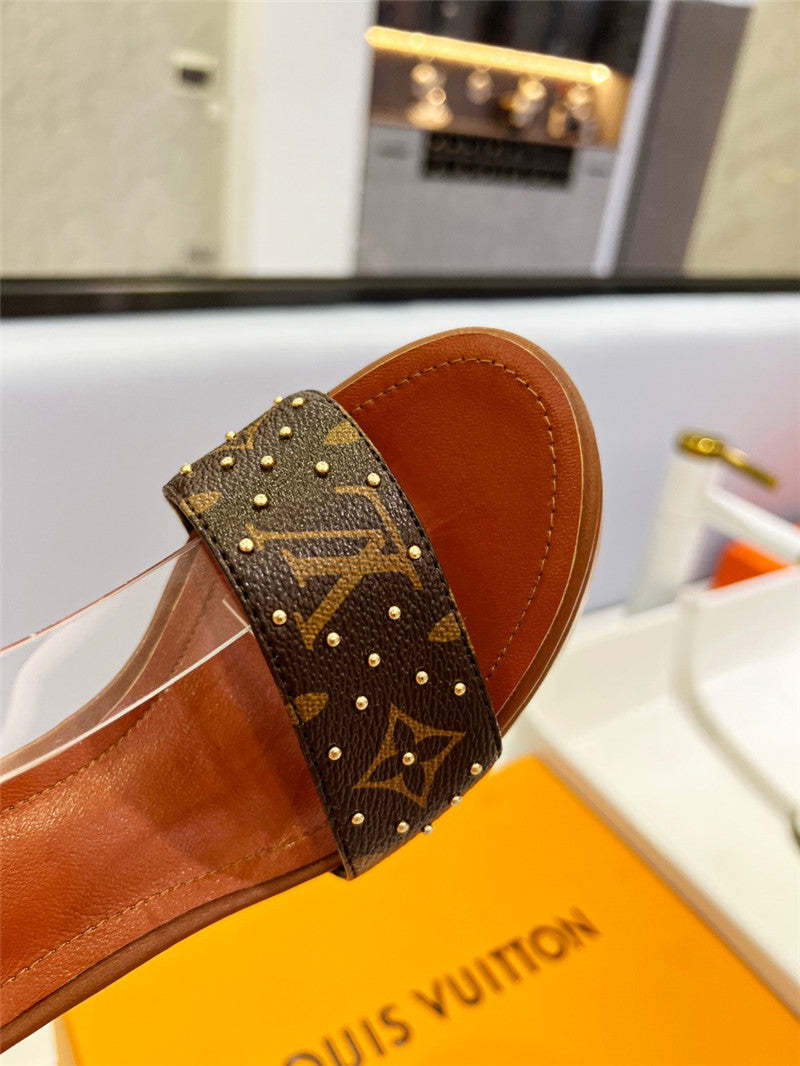 High Quality Luxury Louis Vuitton Platform High-Heeled Sandals product detail