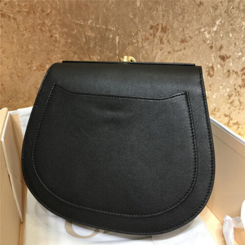 High Quality Luxury Chloe Small Nile Bracelet Bag Black alternate view