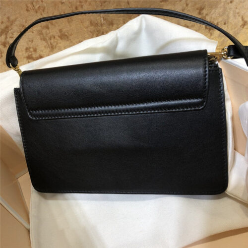 High Quality Luxury Chloe Drew Bijou Leather Clutch Bag Black product detail