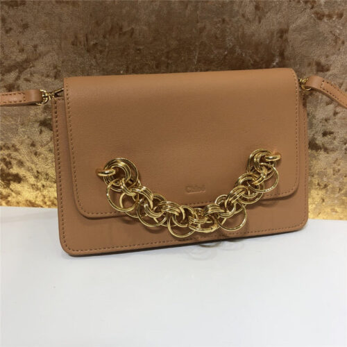 High Quality Luxury Chloe Drew Bijou Leather Clutch Bag