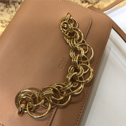 High Quality Luxury Chloe Drew Bijou Leather Clutch Bag product detail